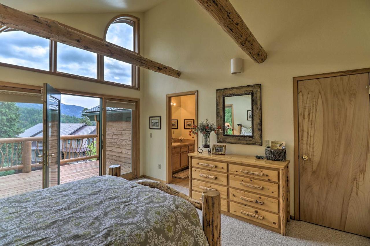 Rustic Home On Whitefish Mountain, Near Ski Run! Zewnętrze zdjęcie