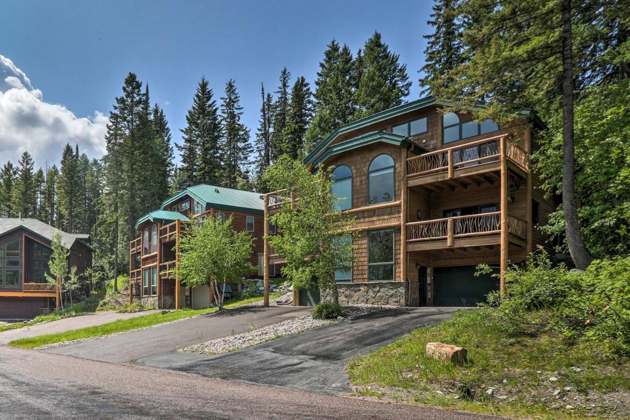 Rustic Home On Whitefish Mountain, Near Ski Run! Zewnętrze zdjęcie